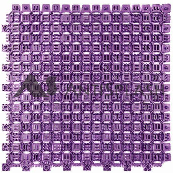 Модульное покрытие «Optima Duos» размер модуля 250 х 250 х 9 мм, фиолетовый RAL 4005