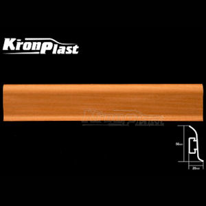 Плинтус «KronPlast Premium», 2,5 м, Бук белый 536