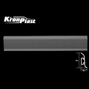 Плинтус «KronPlast Standart», 2,5 м, Серый 202
