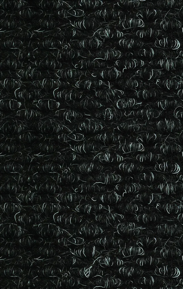 Ковровое покрытие "Райс" 1х1,5м с кантом (черный)