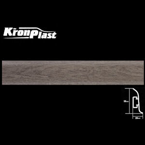 Плинтус «KronPlast Premium», 2,5 м, Дуб пепельный 522