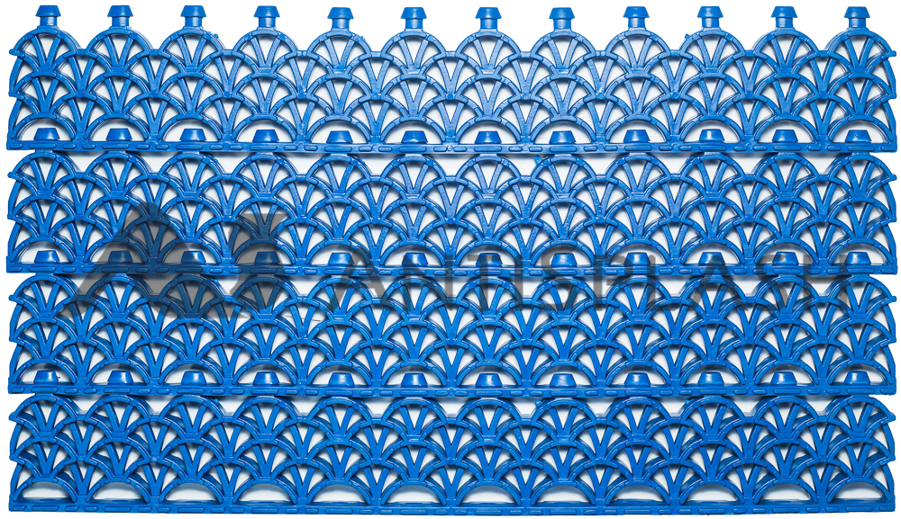 Ячеистое модульное покрытие «Прима», 14 мм, синий