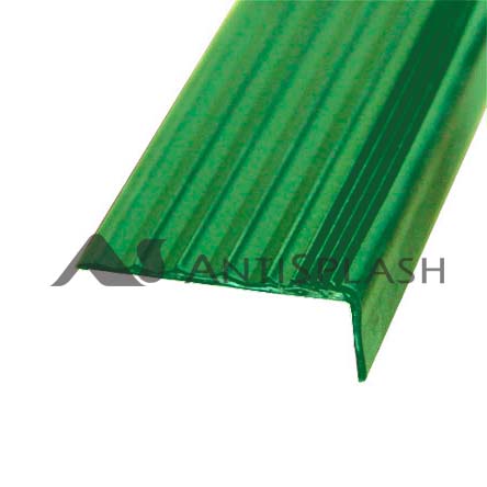 Угол широкий самоклеящийся из каучука, 14,4 м, зеленый