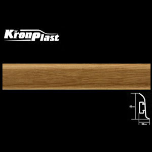 Плинтус «KronPlast Premium», 2,5 м, Дуб мокка 505