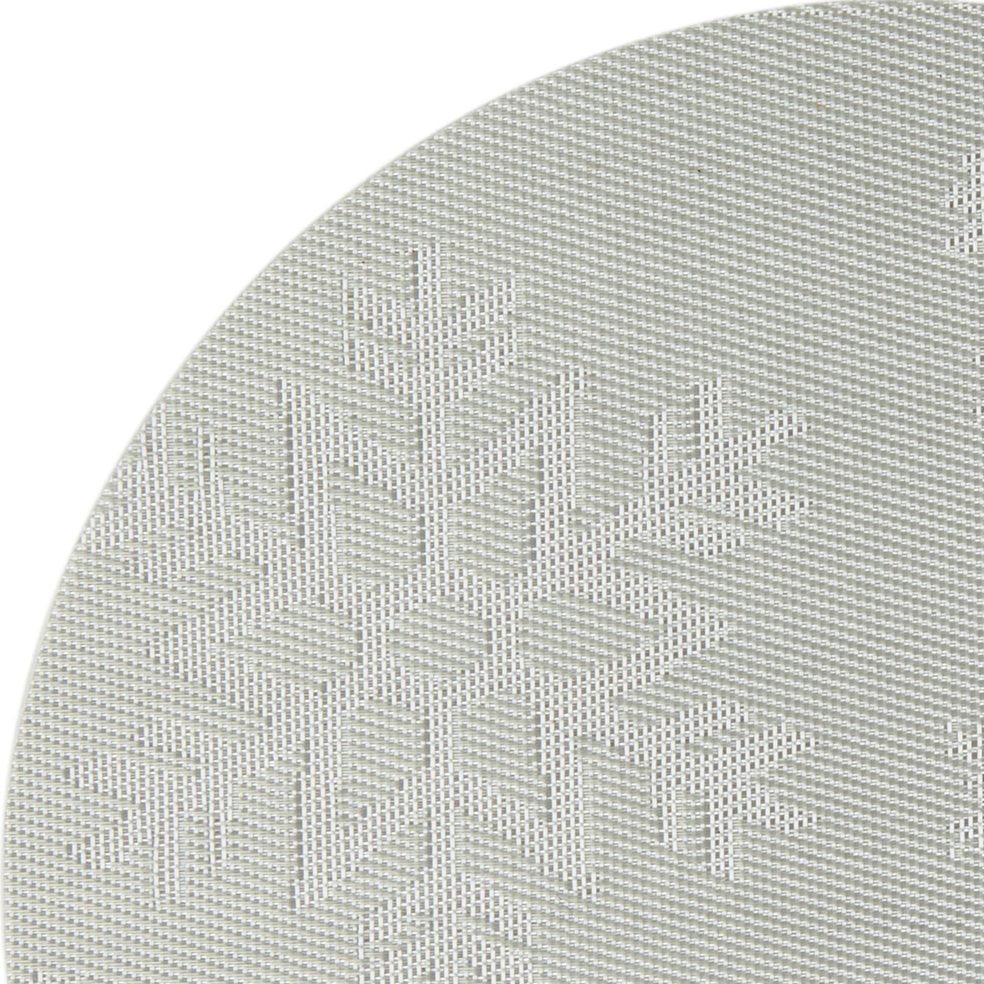 Индивидуальная салфетка "Снегопад" D36 см, цв. экрю