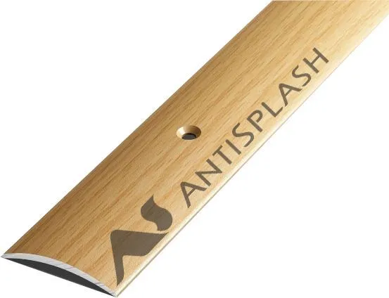 Порог алюминиевый  ПС-04 44,5x4,5x2700 мм, бук натуральный