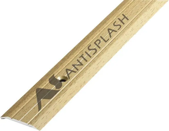 Порог алюминиевый  ПС-01 25x3x2700 мм, бук кантри