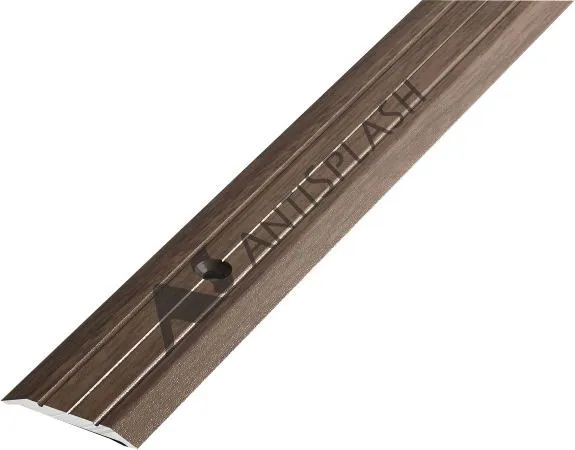 Порог алюминиевый  ПС-01 25x3x2700 мм, дуб мокко