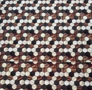 Велюровая дорожка 1,2x15 «Паркет»