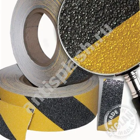 Anti Slip Systems, абразивная формуемая , 25 мм черно-желтая
