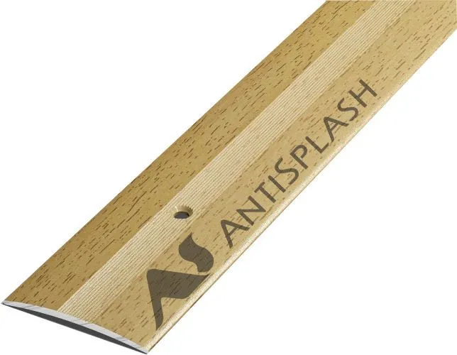 Порог алюминиевый  ПС-03 37x3,3x1350 мм, бук кантри