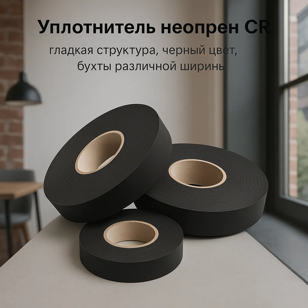 Уплотнитель неопрен CR