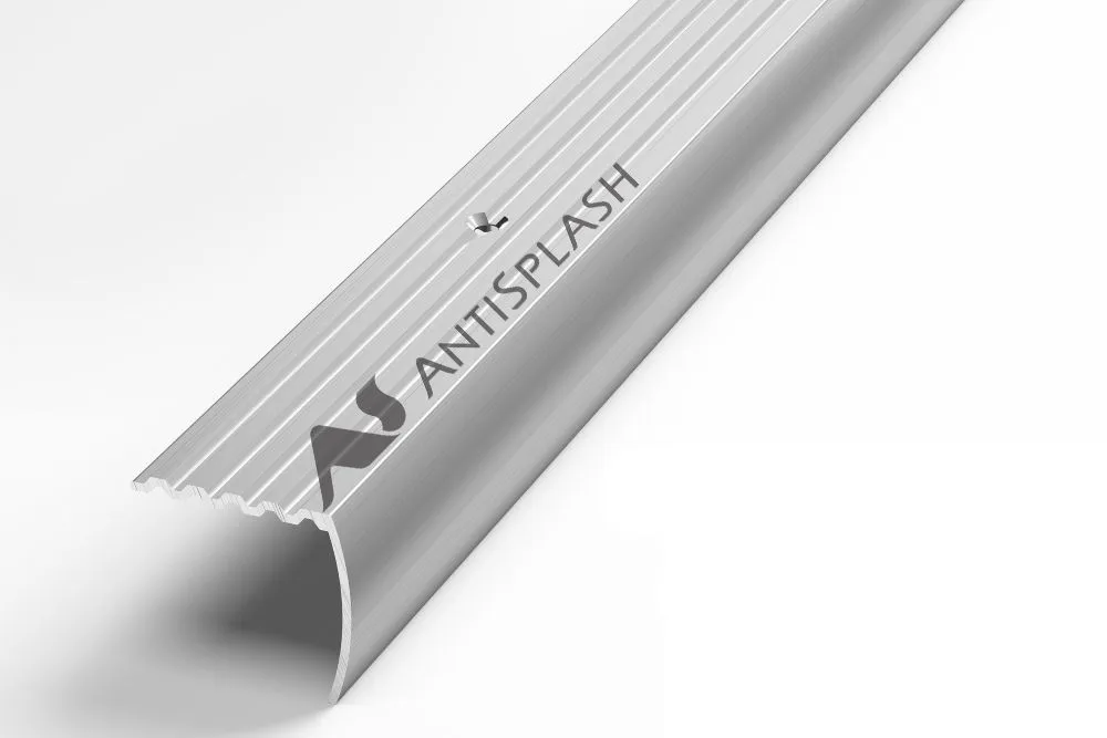 Порог алюминиевый  ПУ-04 30x27x1800 мм, без покрытия