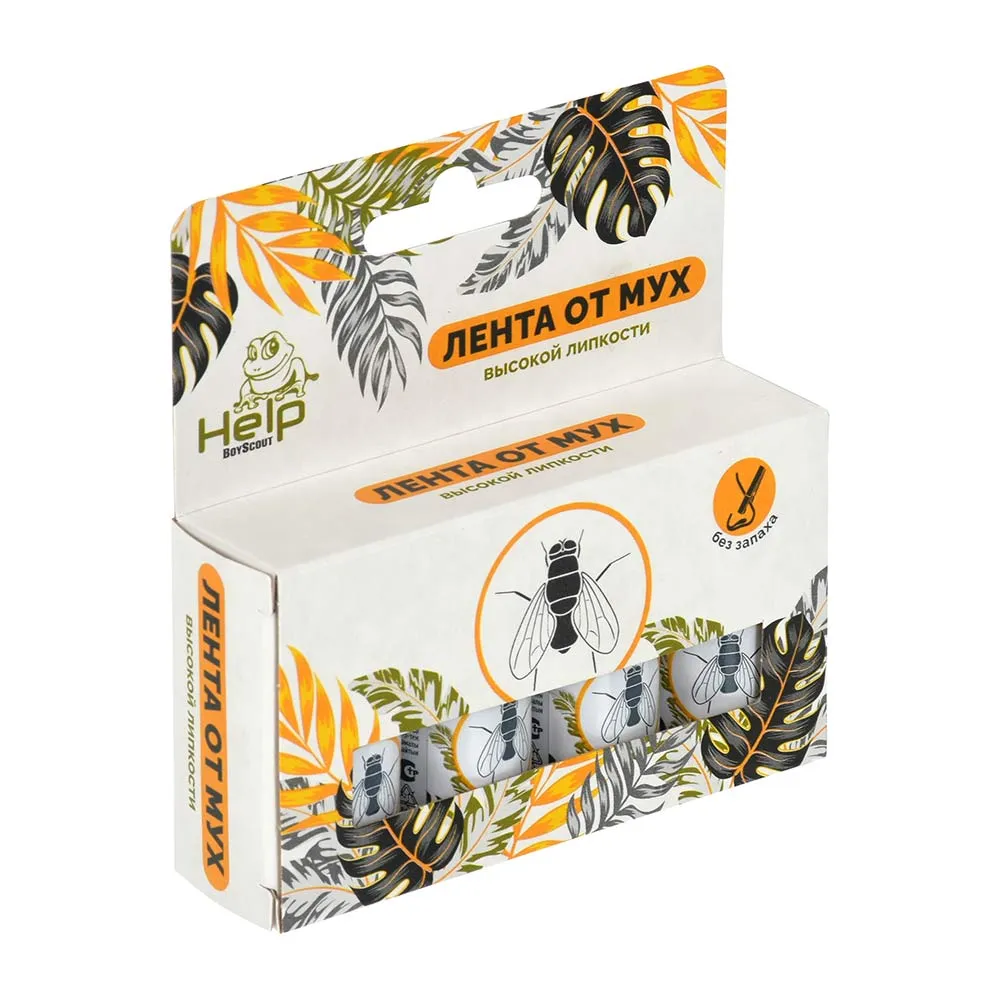 Липкая лента от МУХ, 4 шт.