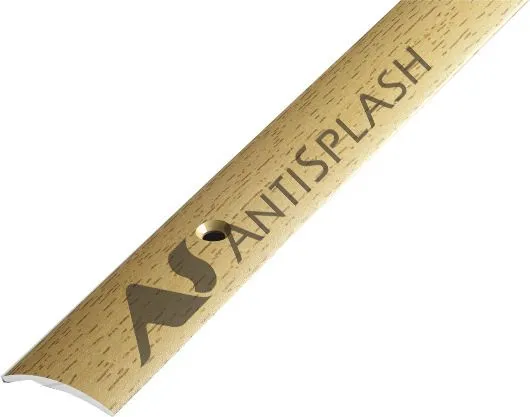 Порог алюминиевый  ПС-02 19x3,5x2700 мм, бук кантри