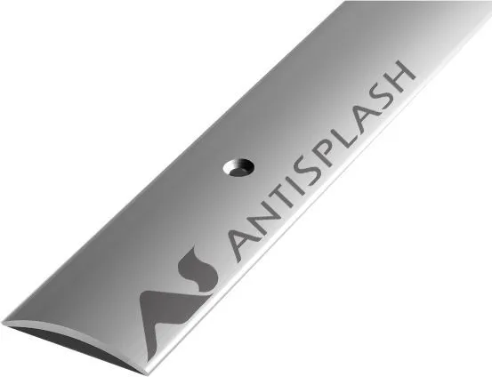 Порог алюминиевый  ПС-04 44,5x4,5x1800 мм, анод люкс серебро