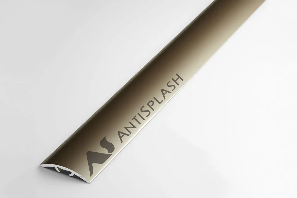 Порог алюминиевый  ПС-04-02 31x4,6x1800 мм, анод люкс бронза
