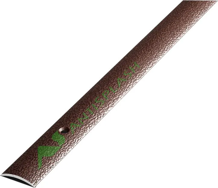 Порог алюминиевый  ПС-02 19x3,5x1350 мм, антик медь