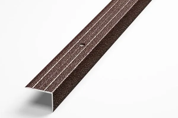 Порог алюминиевый  ПУ-03 24x18x1350 мм, антик медь