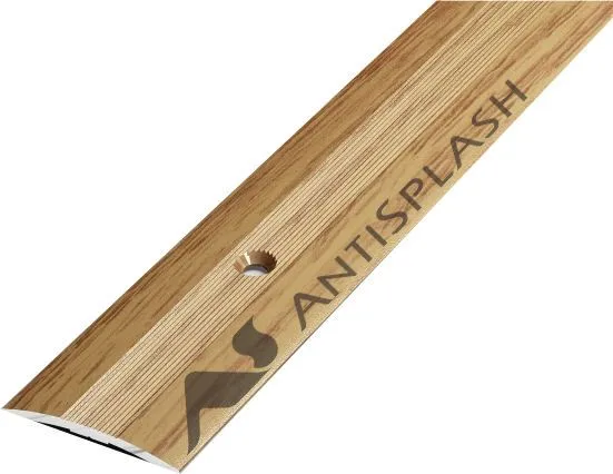 Порог алюминиевый  ПС-03-2 28x3,4x1800 мм, дуб универсальный