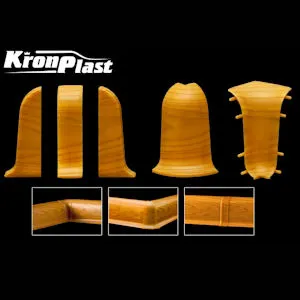 Угол внешний для плинтуса «KronPlast Standart»