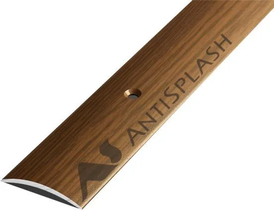 Порог алюминиевый  ПС-04 44,5x4,5x2700 мм, дуб темный