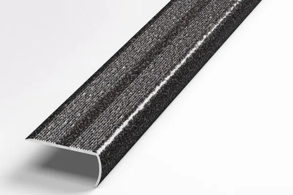 Порог алюминиевый  ПУ-06 40x20x2700 мм, антик серебро