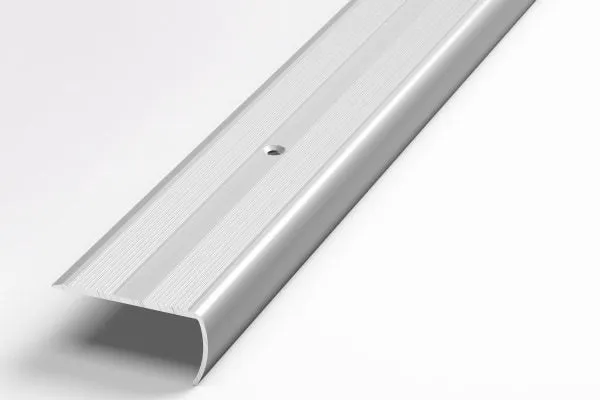 Порог алюминиевый  ПУ-06 40x20x1800 мм, анод люкс серебро