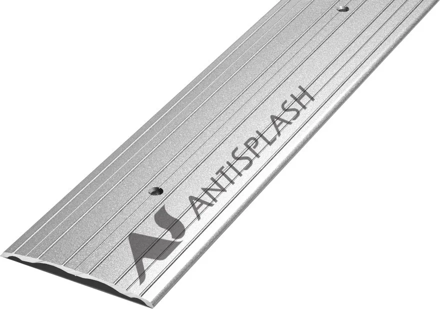 Порог алюминиевый  ПС-07 60x5,9x1350 мм, окрашенный в серебро