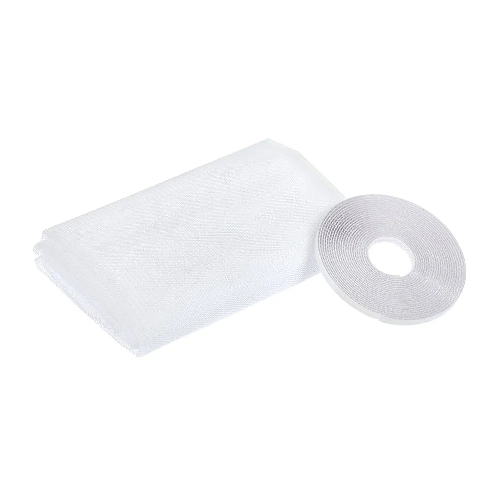 Сетка противомоскитная для окон, 130х150 см, с крепежной лентой в комплекте