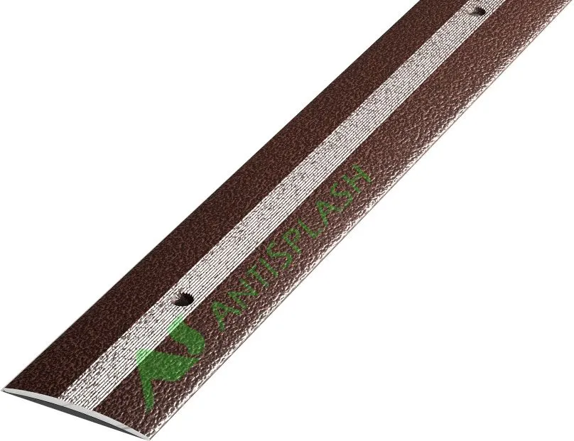 Порог алюминиевый  ПС-03 37x3,3x1350 мм, антик медь