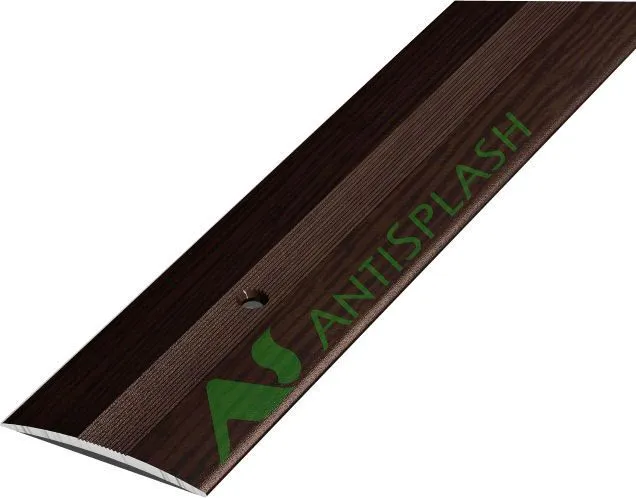 Порог алюминиевый  ПС-03 37x3,3x2700 мм, дуб венге