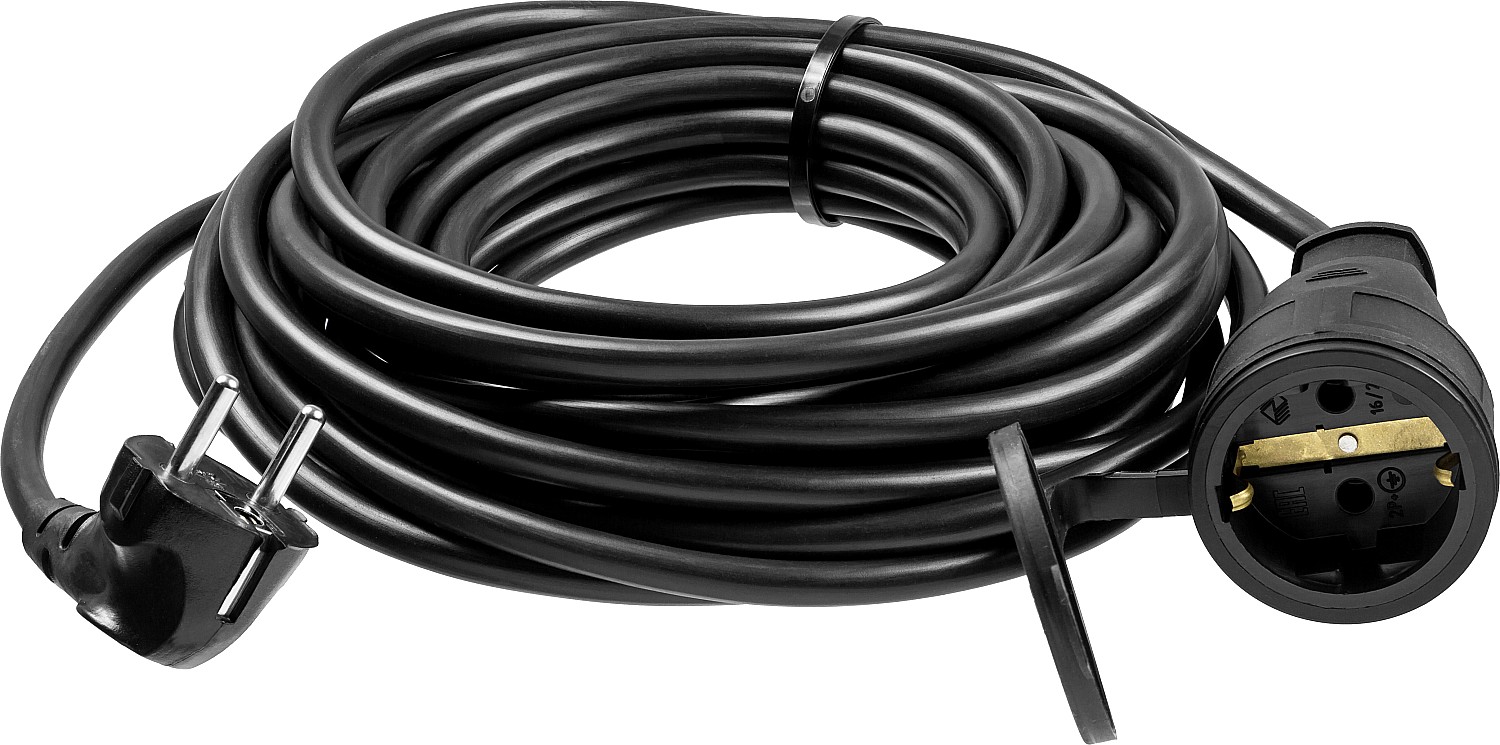 ЗУБР ПВС-315-Ш, ПВС, 3 х 1.5 мм2, 10 м, IP44, 3500 Вт, силовой удлинитель-шнур, Профессионал (55020-10)