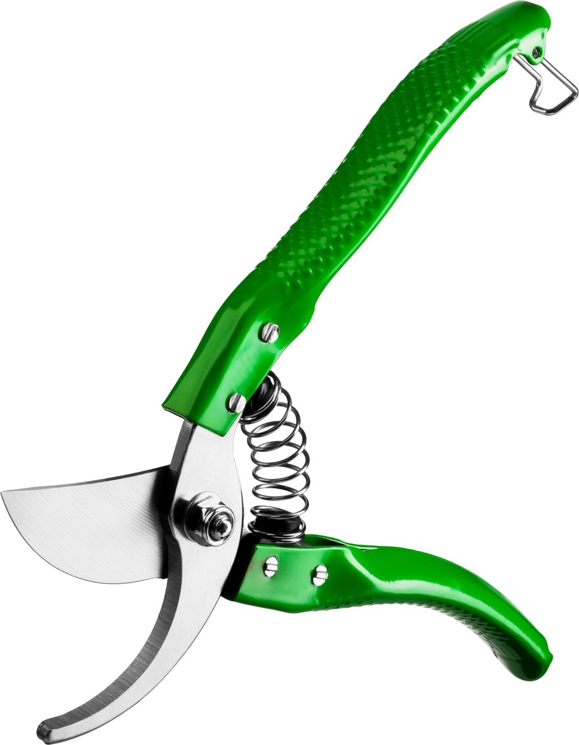 РОСТОК PC-25, 200 мм, углеродистая сталь, закаленные лезвия, стальные эргономичные рукоятки, плоскостной секатор (423009)