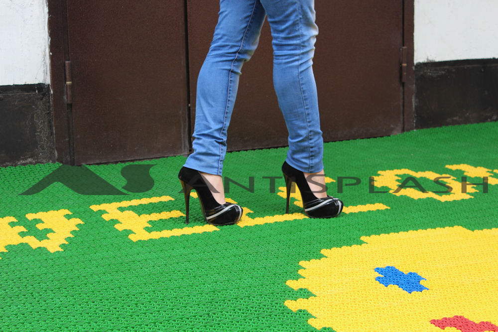 Ячеистое модульное покрытие «Прима», 10 мм, желтый