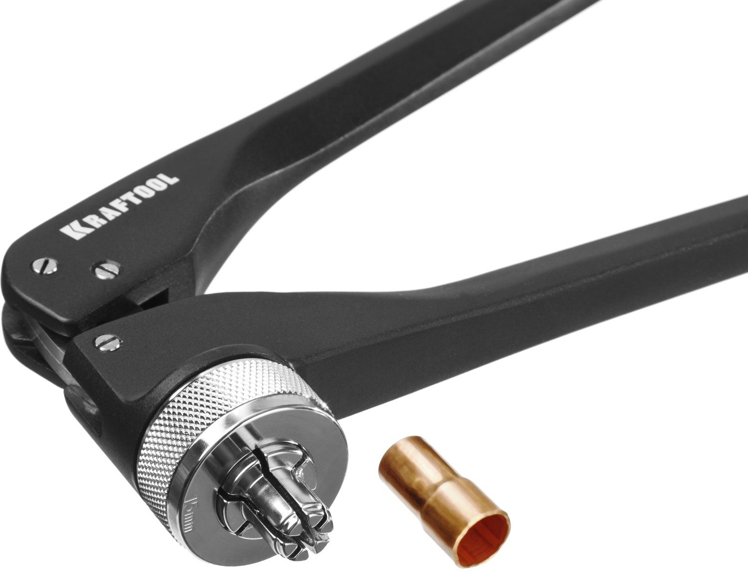 KRAFTOOL Pro Cut, 10 - 28 мм, 1/4 - 7/8″, расширитель-калибратор для труб (23650-H12)