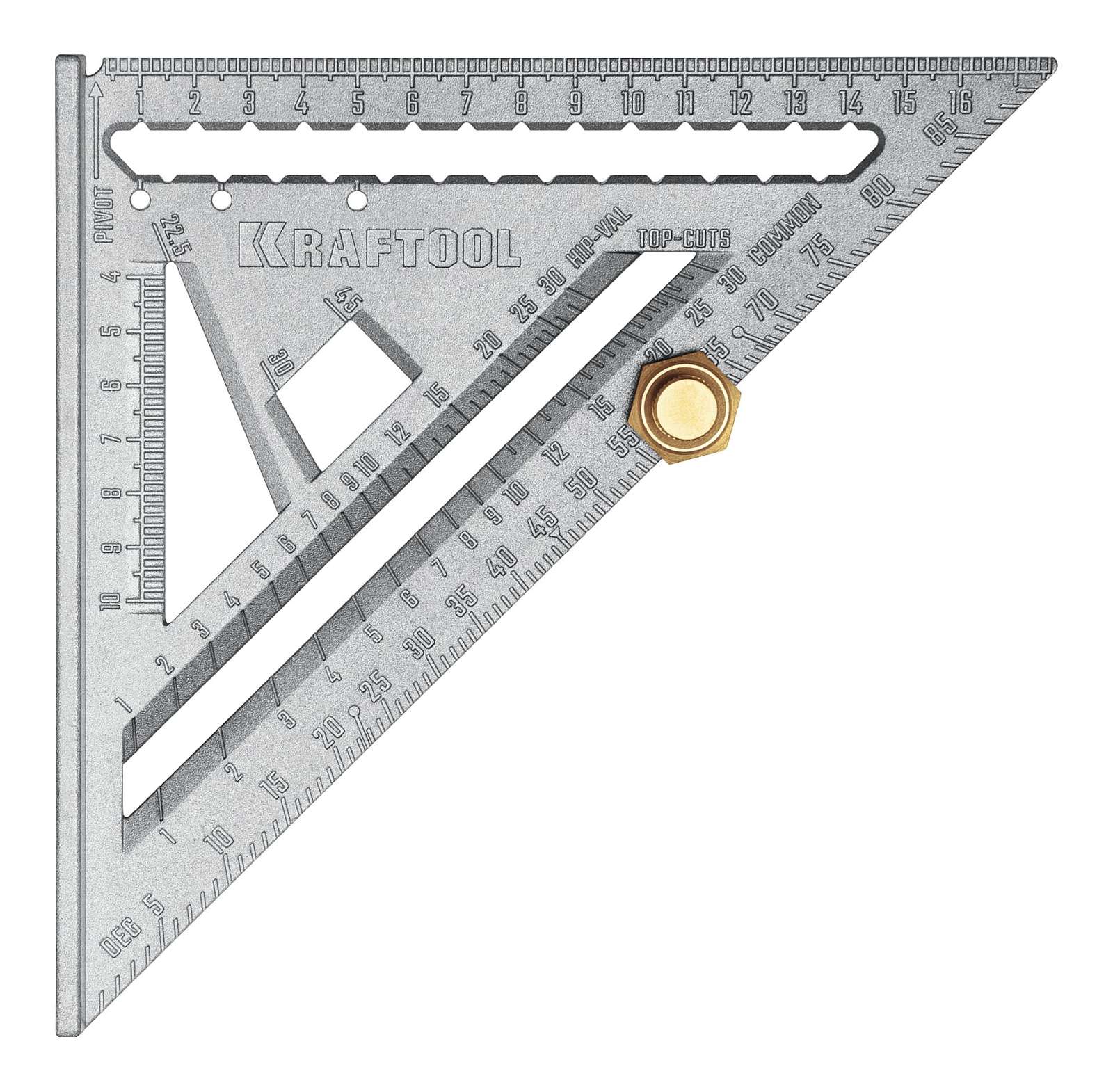 KRAFTOOL 170 мм, 5-в-1, Высокоточный кровельный угольник (3441-17)