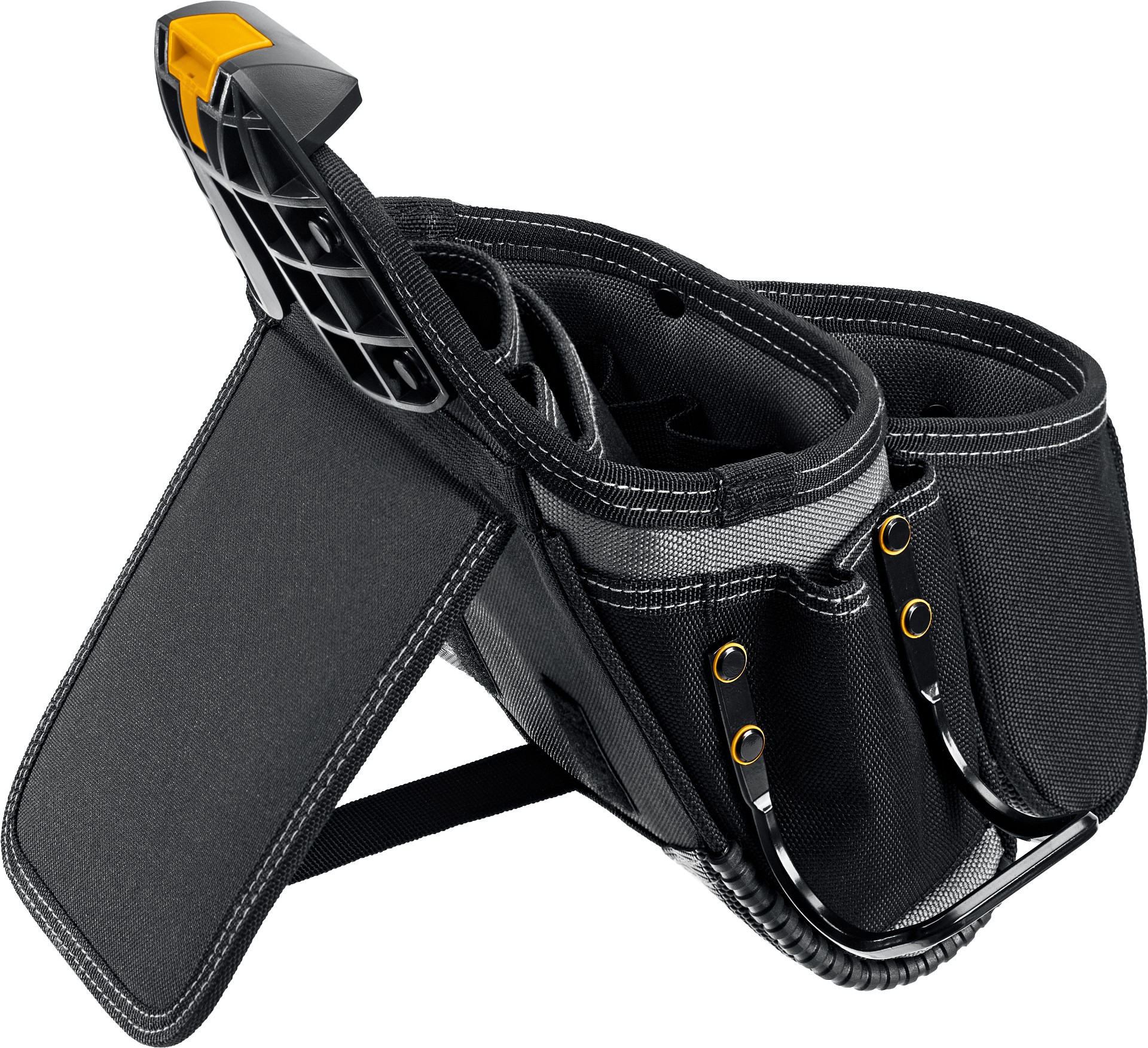 KRAFTOOL KBS-3L пояс монтажника, в комплекте: пояс монтажника и 2 большие сумки (38761)