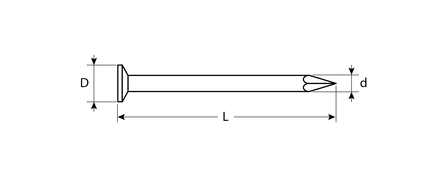 ЗУБР ГОСТ 4028-63, 70 x 3 мм, цинк, 1 кг, строительные гвозди (305031-30-070)