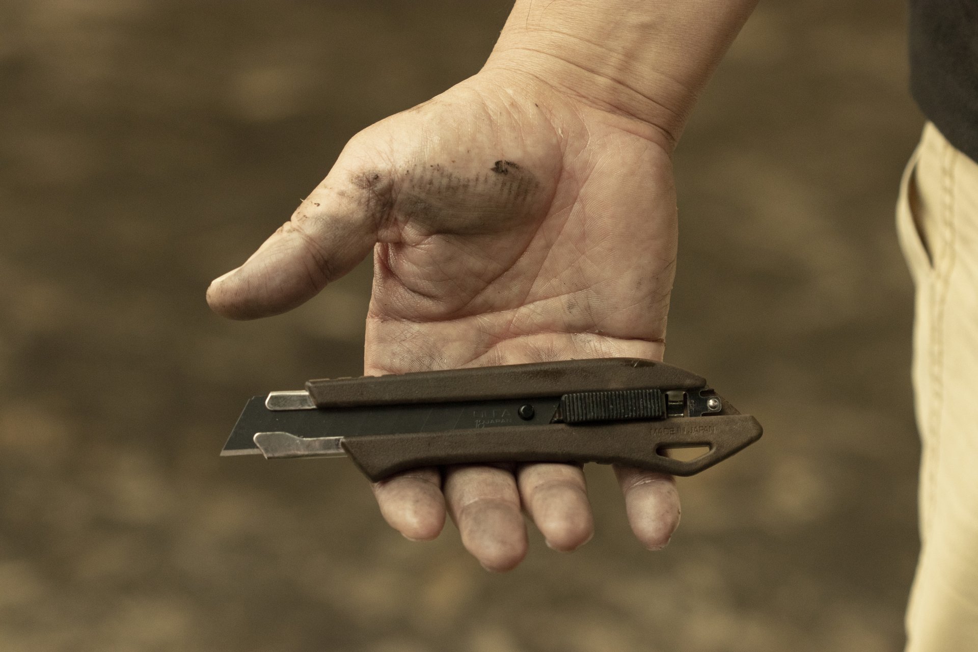 OLFA WOOD-PP Models 18 мм, с сегментированным лезвием, нож (OL-WD-AL)