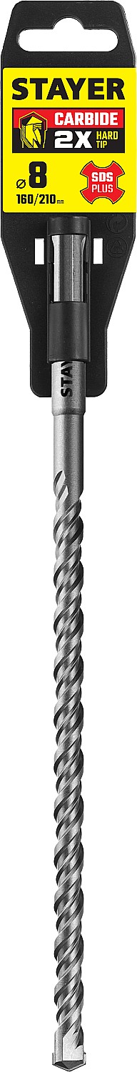 STAYER 8 x 210 мм, SDS-plus бур, Professional (2930-210-08)