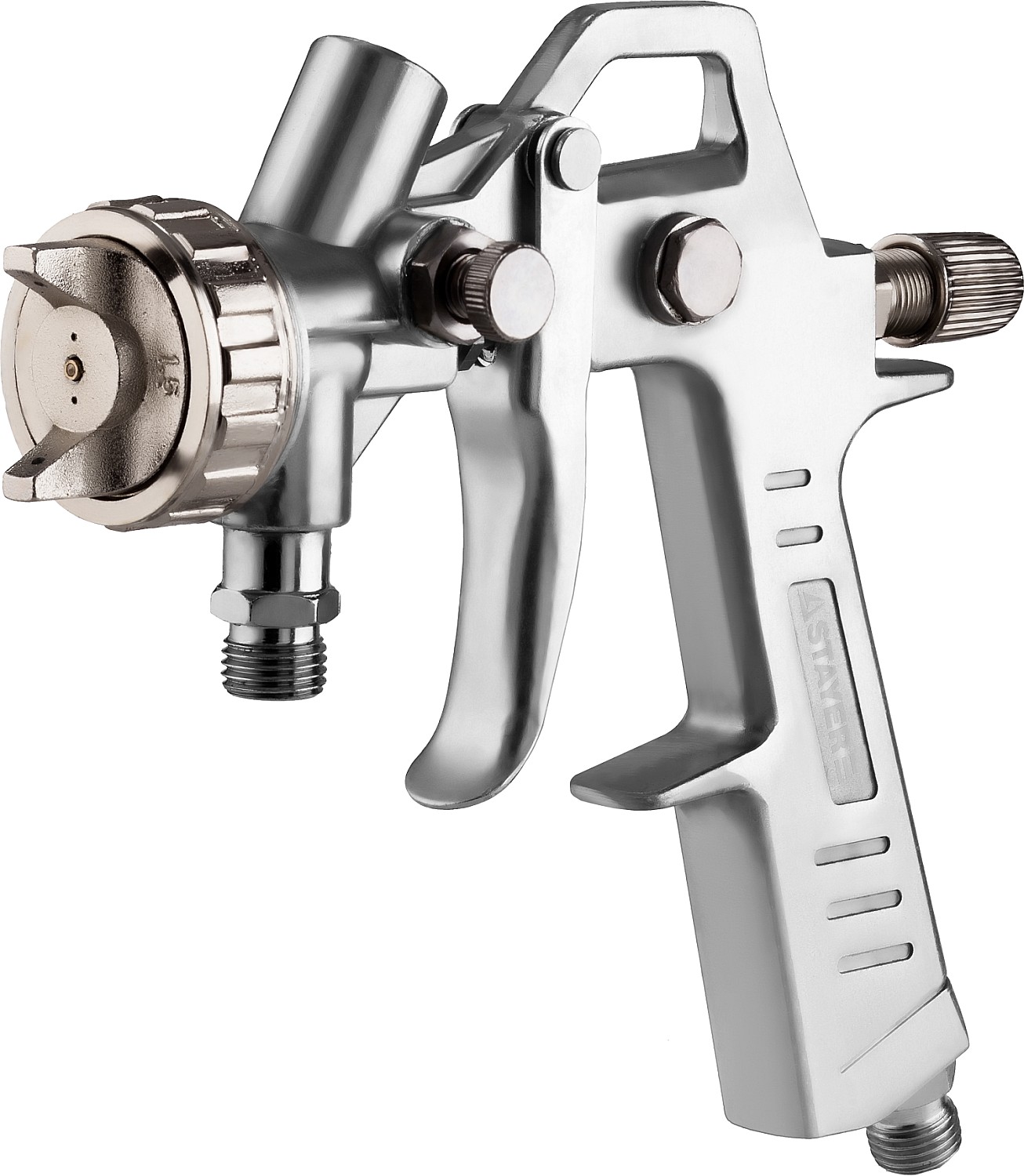 STAYER ORION S, 1.5 мм, пневматический краскопульт с нижним бачком (06472-1.5)