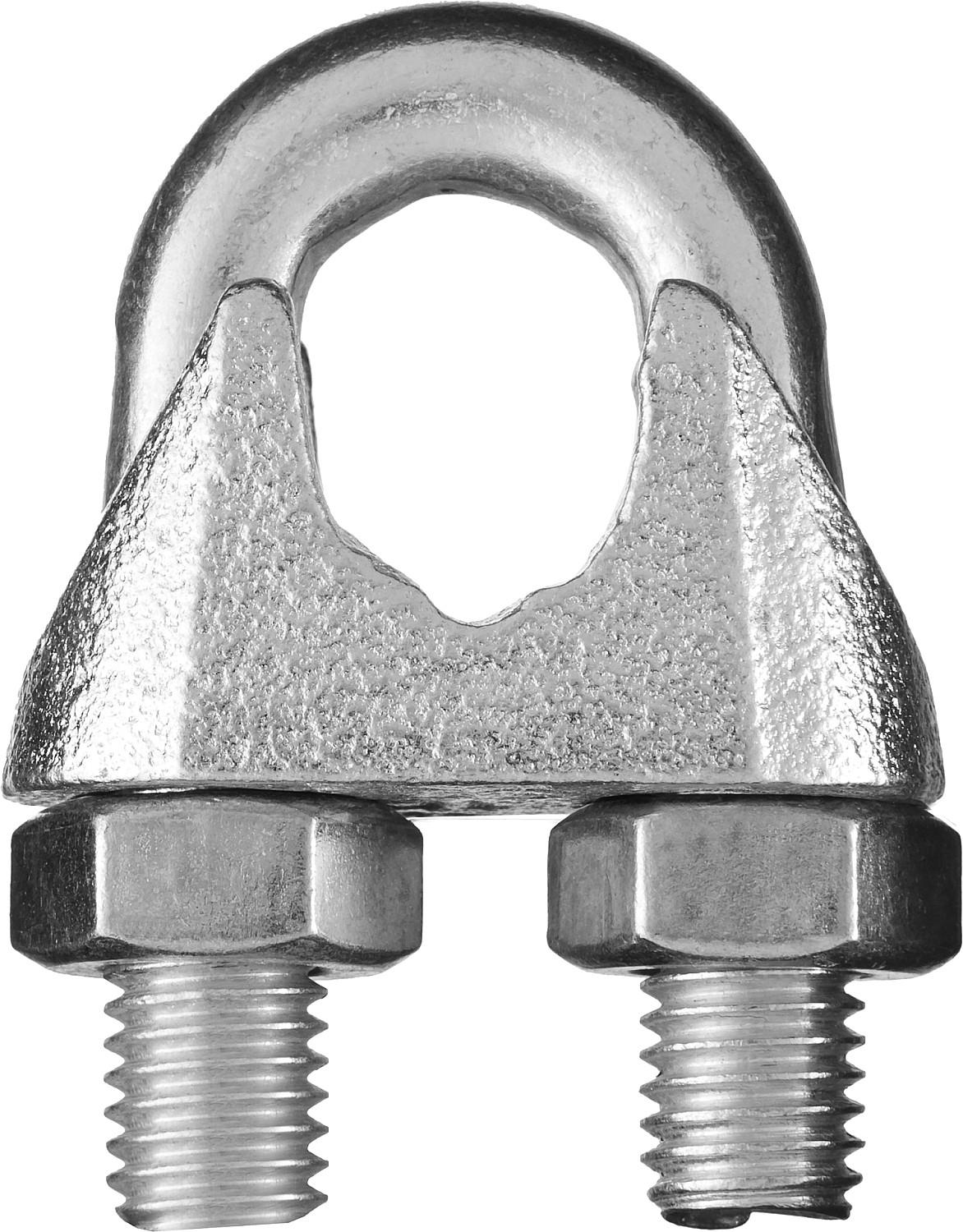 STAYER DIN 741, 8 мм, 60 шт, зажим троса (30535-08)