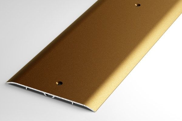 Порог алюминиевый  ПС-05 100x5x900 мм, окрашенный в бронзу