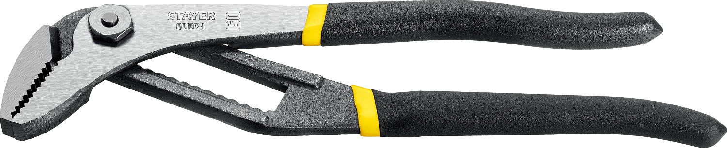 STAYER Quick-L, 270 мм, переставные клещи, Professional (22370)
