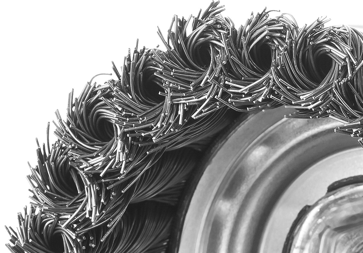 ЗУБР 65 мм, стальная проволока 0.8 мм, чашечная щетка-крацовка для УШМ, Профессионал (35277-065)