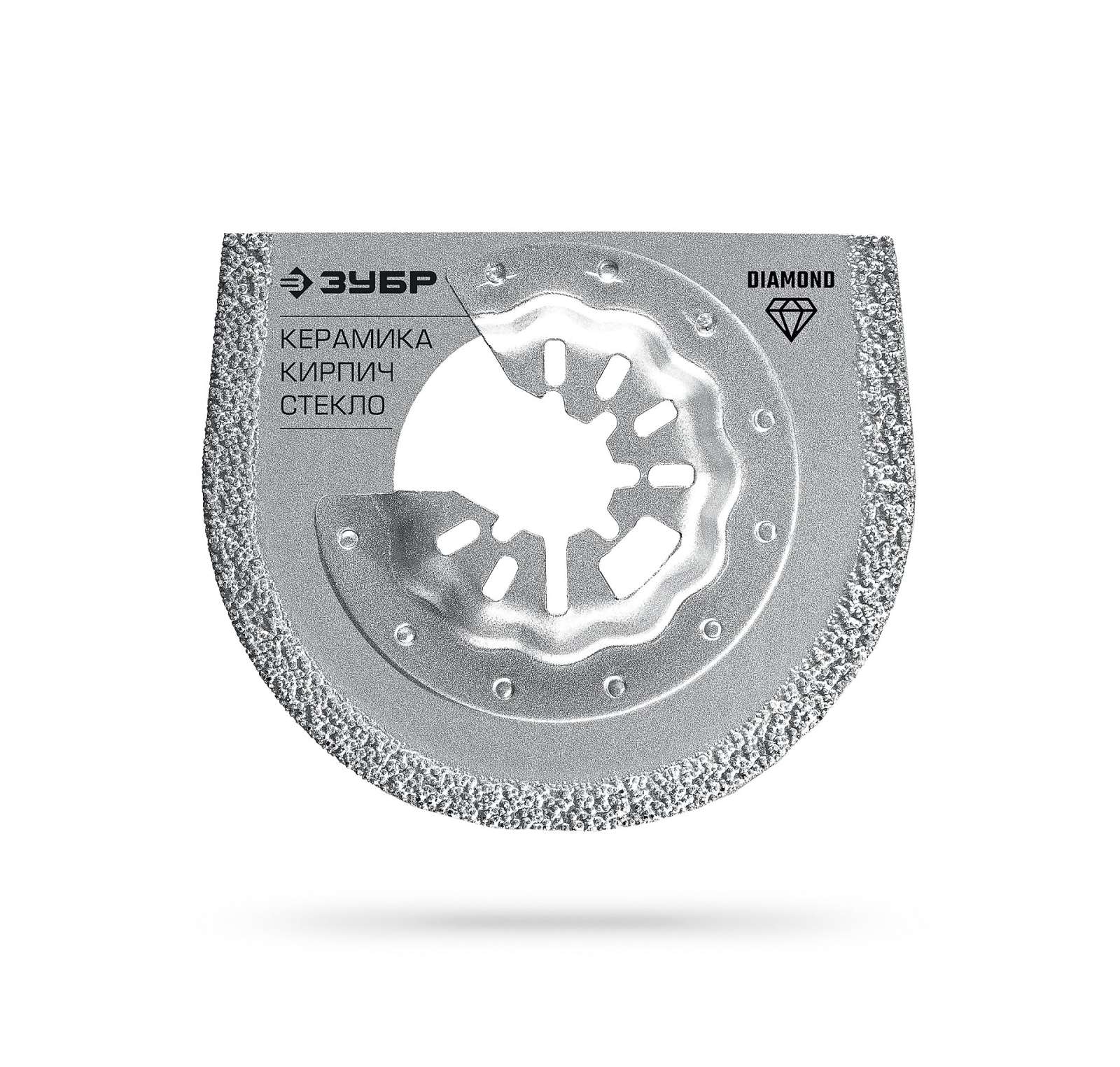 ЗУБР DIAMOND 65x2.2 мм полотно дисковое с алмазным зерном Р40: керамика, мрамор, стекло, кирпич, StarQuick (15584-65)