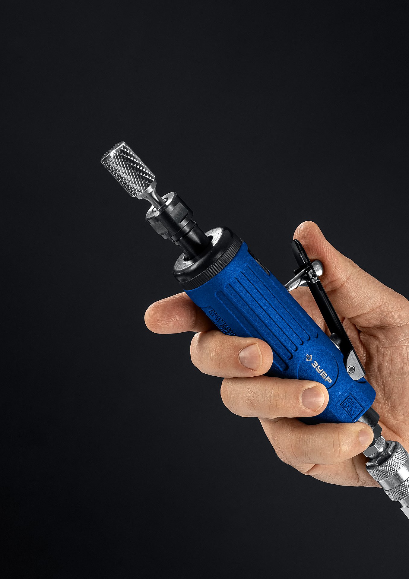 ЗУБР 10х20 мм, тип M (конус с острым углом 25°), хв-к 6 мм, твердосплавная борфреза, ПРОФЕССИОНАЛ (28811-10-20)