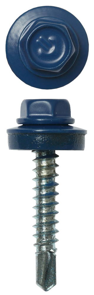 ЗУБР СКД 5005, 29 х 4.8 мм, синий насыщ., 2500 шт (12,6 кг.), кровельный саморез, Профессионал (4-300310-48-029-5005)