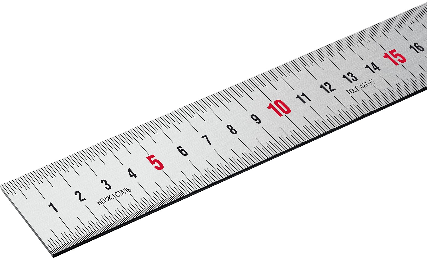 ЗУБР Про-30Д, длина 0.30 м, усиленная нержавеющая линейка, Профессионал (34280-030-Д)